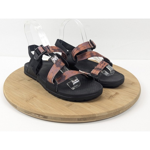 Chaco Shoes - Chaco Lowdown Sport Sandals Womans 7 Black Red Aztec Southwestern Flats Outdoor